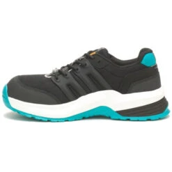 CAT Women's Streamline 2.0 Composite Toe Work Shoe -Black/Teal- P91357 -Rocky Store CATW P91357 060921 F21 180