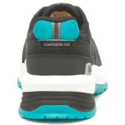 CAT Women's Streamline 2.0 Composite Toe Work Shoe -Black/Teal- P91357 -Rocky Store CATW P91357 060921 F21 270
