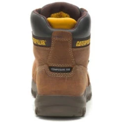 CAT Women's Resorption Waterproof Comp Toe Work Boot - Brown - P91392 -Rocky Store CATW P91392 082021 S22 270