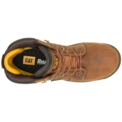 CAT Women's Resorption Waterproof Comp Toe Work Boot - Brown - P91392 -Rocky Store CATW P91392 082021 S22 TOP