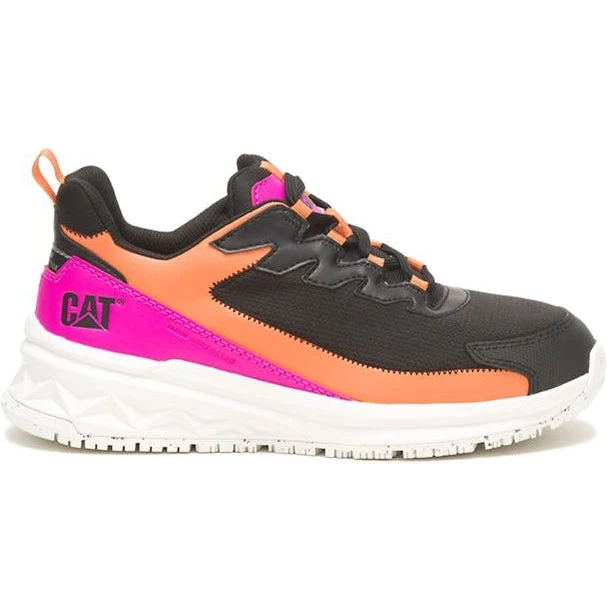CAT Women's Streamline Runner CCT Original Work Shoe -Black/Pink- P91495 4 CAT Women's Streamline Runner CCT Original Work Shoe -Black/Pink- P91495 - Image 2