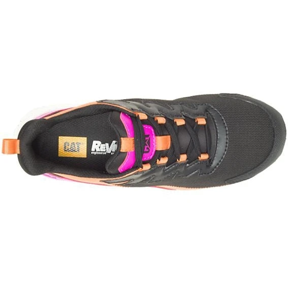 CAT Women's Streamline Runner CCT Original Work Shoe -Black/Pink- P91495 8 CAT Women's Streamline Runner CCT Original Work Shoe -Black/Pink- P91495 - Image 6