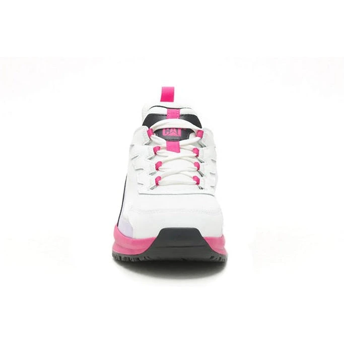 CAT Women's Streamline Runner CCT Original Work Shoe -White/Black- P91498 6 CAT Women's Streamline Runner CCT Original Work Shoe -White/Black- P91498 - Image 4