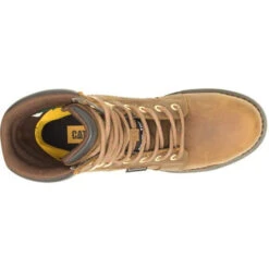 CAT Women's Echo Steel Toe WP Slip Resist Work Boot -Pyramid- P91575 -Rocky Store CATW P91575 040622 S23 TOP