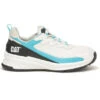 CAT Women's Streamline Runner CCT Original Work Shoe -White/Blue- P91600 -Rocky Store CATW P91600 032122 S23 000