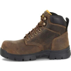 Carolina Women's Circuit 6" Comp Toe WP Slip Resist Work Boot -Brown- CA1626 -Rocky Store CLA 009 CA1626