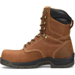 Carolina Men's Bruno Hi 8" Soft Toe WP Slip Resist Work Boot -Brown- CA8020 11 Carolina Men's Bruno Hi 8" Soft Toe WP Slip Resist Work Boot -Brown- CA8020 -Rocky Store CLA 009 CA8020