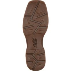 Durango Men's Rebel 11" Steel Toe WP Western Boot- Brown/Tan- DB019 -Rocky Store DB019 outsole