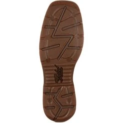 Durango Men's Rebel Steel Toe Western Flag Boot - Brown - DB021 -Rocky Store DB021 outsole
