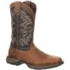Durango Men's Rebel 12" Square Toe Pull-On Western Boot Chocolate DDB0135 -Rocky Store DDB0135