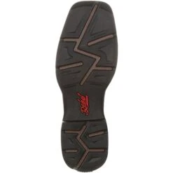 Durango Men's Rebel 12" Square Toe Pull-On Western Boot Chocolate DDB0135 -Rocky Store DDB0135 outsole