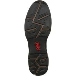 Durango Men's Rebel 12" Round Toe WP Western Boot - Brown - DDB0163 -Rocky Store DDB0163 outsole