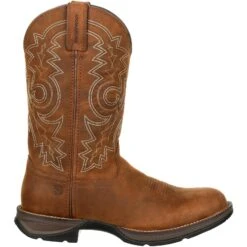 Durango Men's Rebel 12" Round Toe WP Western Boot - Brown - DDB0163 -Rocky Store DDB0163 profile