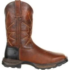 Durango Men's Maverick XP Ventilated 11" Steel Toe Western Work Boot -Rocky Store DDB0175 profile