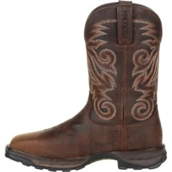 Durango Men's Maverick XP 11" Steel Toe WP Western Work Boot - DDB0206 11 Durango Men's Maverick XP 11" Steel Toe WP Western Work Boot - DDB0206 -Rocky Store DDB0206 instep profile