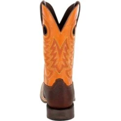 Durango Men's Rebel Pro 12" Square Toe Western Boot - Orange - DDB0230 12 Durango Men's Rebel Pro 12" Square Toe Western Boot - Orange - DDB0230 -Rocky Store DDB0230 back