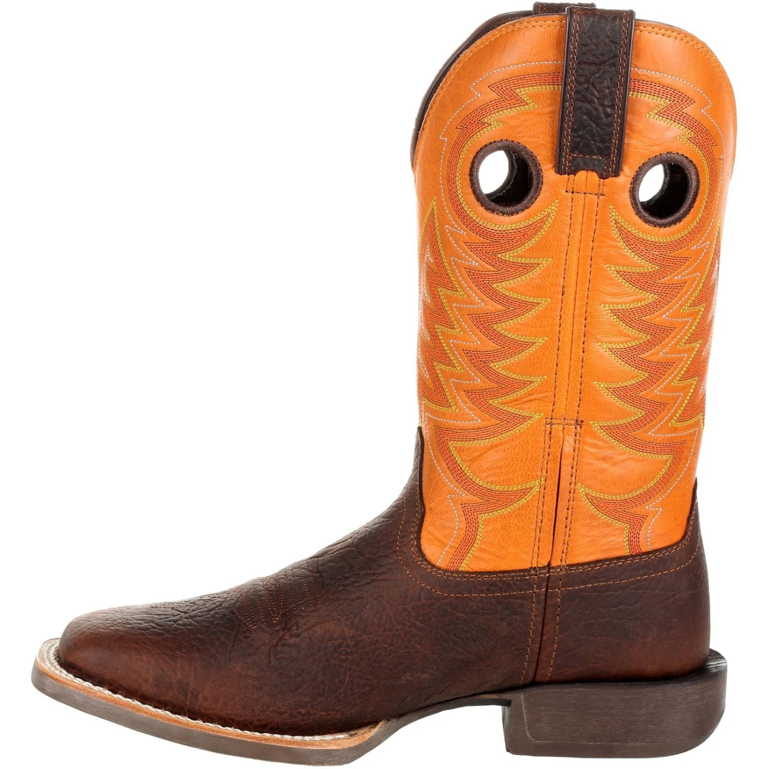 Durango Men's Rebel Pro 12" Square Toe Western Boot - Orange - DDB0230 5 Durango Men's Rebel Pro 12" Square Toe Western Boot - Orange - DDB0230 - Image 3
