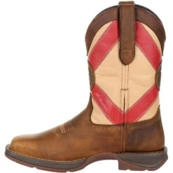 Durango Men's Rebel 11" Square Toe Western Boot - Brown - DDB0233 11 Durango Men's Rebel 11" Square Toe Western Boot - Brown - DDB0233 -Rocky Store DDB0233 instep profile
