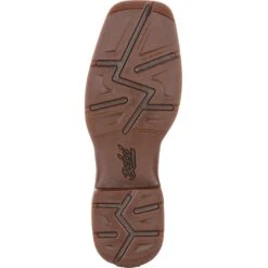 Durango Men's Rebel 11" Square Toe Western Boot - Brown - DDB0233 15 Durango Men's Rebel 11" Square Toe Western Boot - Brown - DDB0233 -Rocky Store DDB0233 outsole
