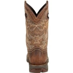 Durango Men's Rebel 11" Square Toe Western Boot- Trail Brown - DDB0271 12 Durango Men's Rebel 11" Square Toe Western Boot- Trail Brown - DDB0271 -Rocky Store DDB0271 back