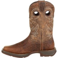 Durango Men's Rebel 11" Square Toe Western Boot- Trail Brown - DDB0271 11 Durango Men's Rebel 11" Square Toe Western Boot- Trail Brown - DDB0271 -Rocky Store DDB0271 instep profile