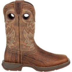 Durango Men's Rebel 11" Square Toe Western Boot- Trail Brown - DDB0271 13 Durango Men's Rebel 11" Square Toe Western Boot- Trail Brown - DDB0271 -Rocky Store DDB0271 profile