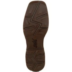 Durango Men's Rebel Distressed Flag Embroidery 12" Sqr Toe Western Boot 15 Durango Men's Rebel Distressed Flag Embroidery 12" Sqr Toe Western Boot -Rocky Store DDB0314 outsole