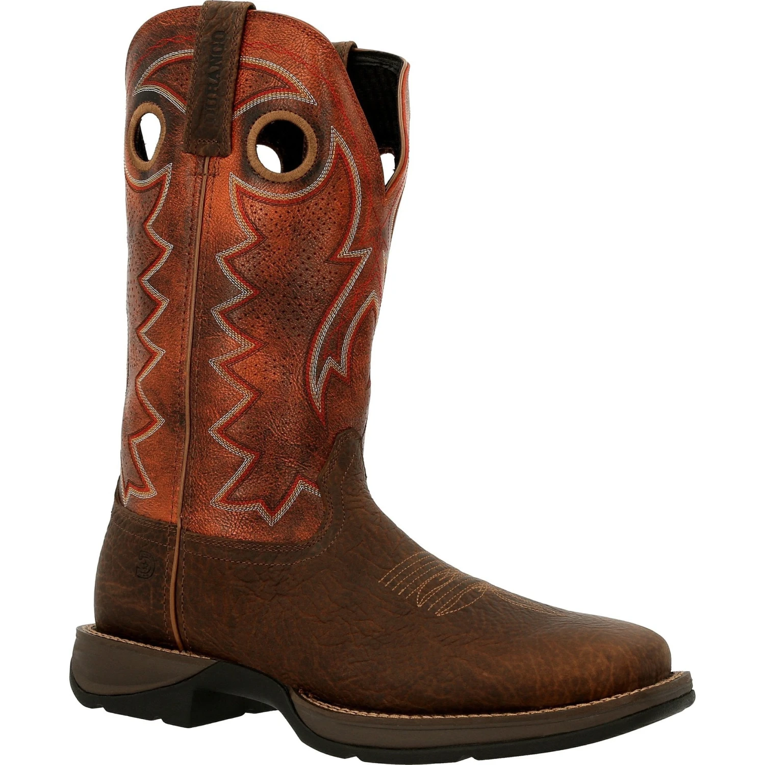 Durango Men's Rebel Ventilated 12" Square Toe Western Boot - DDB0327 3 Durango Men's Rebel Ventilated 12" Square Toe Western Boot - DDB0327