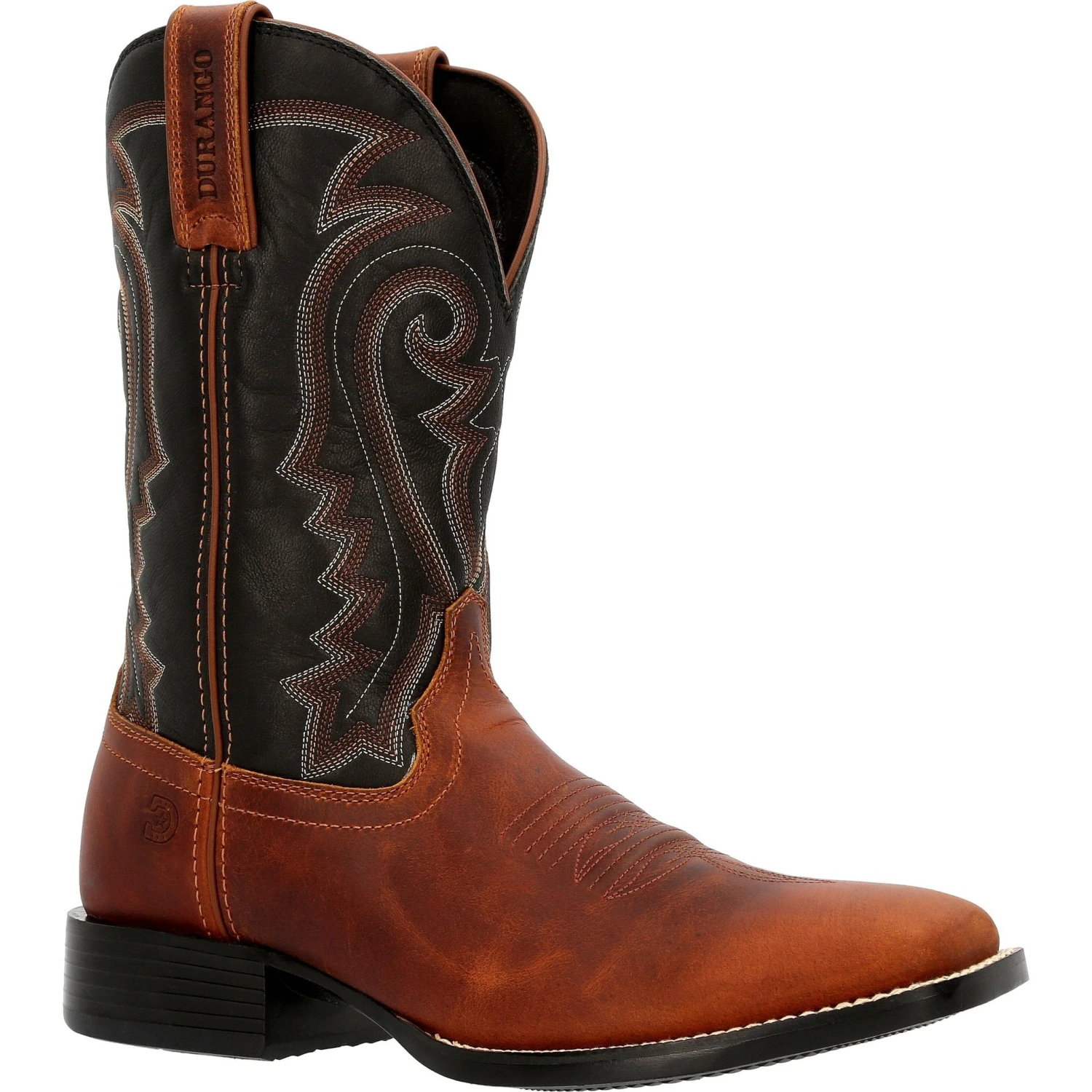 Durango Men's Westward™ 11" Square Toe Pull-On Western Boot - DDB0339 3 Durango Men's Westward™ 11" Square Toe Pull-On Western Boot - DDB0339