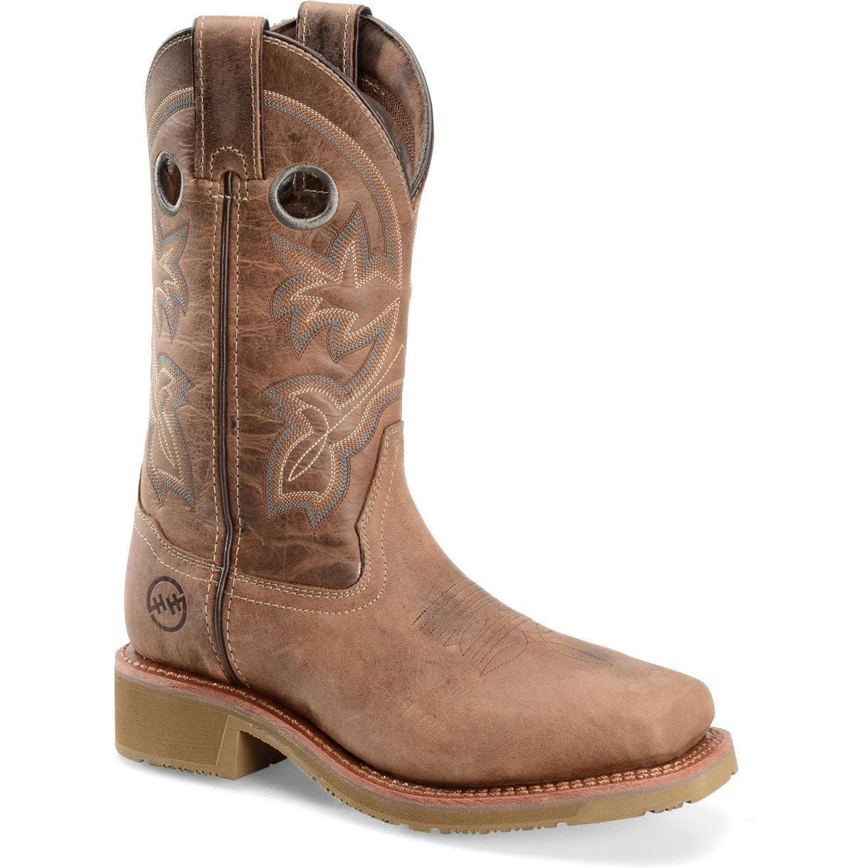 Double H Women's Haddie 11" Comp Toe Western Work Boot- Brown - DH2411 3 Double H Women's Haddie 11" Comp Toe Western Work Boot- Brown - DH2411