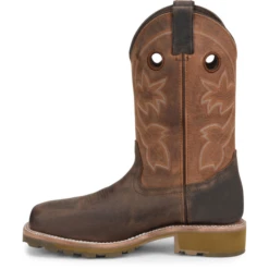 Double H Men's Abner 12" Sqr Toe WP Western Work Boot - Brown - DH4353 -Rocky Store DH4353 500xauto Instep f06a3c3f a311 401b b8e5 39b21d34f6df
