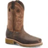 Double H Men's Abner 12" Sqr Toe WP Western Work Boot - Brown - DH4353 2 Double H Men's Abner 12" Sqr Toe WP Western Work Boot - Brown - DH4353 -Rocky Store DH4353 900xauto