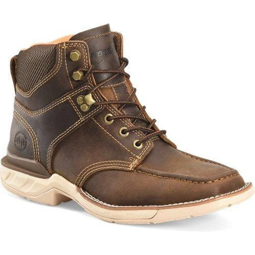 Double H Men's Brunel 6" Moc Toe Western Work Boot - Brown - DH5372 3 Double H Men's Brunel 6" Moc Toe Western Work Boot - Brown - DH5372