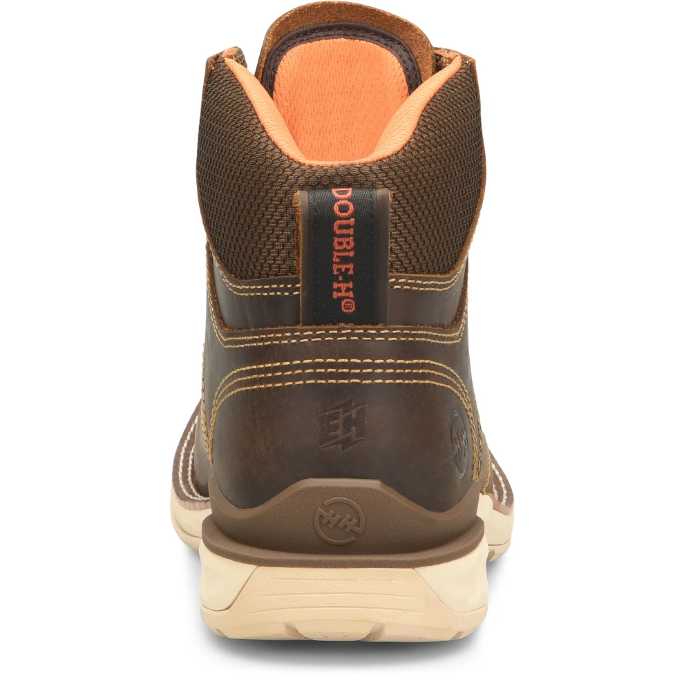 Double H Men's Brunel 6" Moc Toe Western Work Boot - Brown - DH5372 5 Double H Men's Brunel 6" Moc Toe Western Work Boot - Brown - DH5372 - Image 3