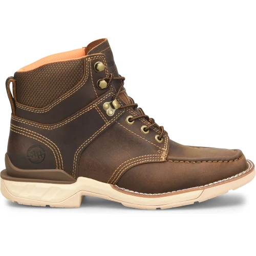 Double H Men's Brunel 6" Moc Toe Western Work Boot - Brown - DH5372 4 Double H Men's Brunel 6" Moc Toe Western Work Boot - Brown - DH5372 - Image 2