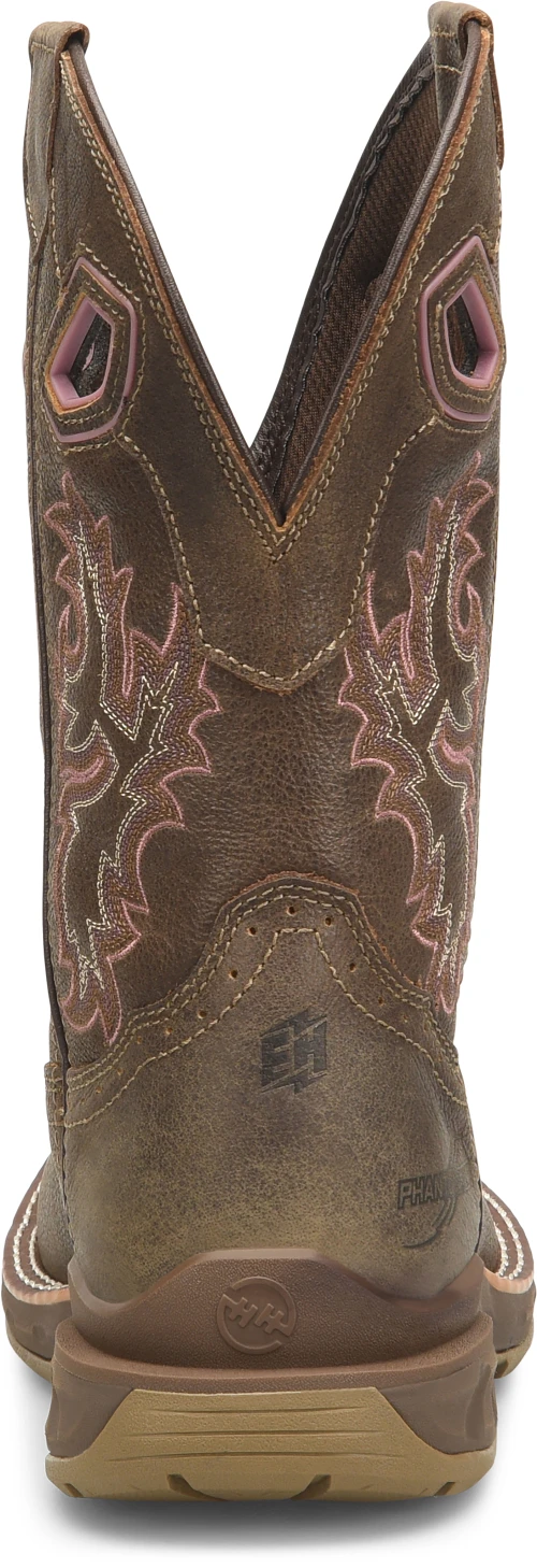 Double H Women's Phantom Rider 10" Square Toe Western Work Boot DH5373 5 Double H Women's Phantom Rider 10" Square Toe Western Work Boot DH5373 - Image 3
