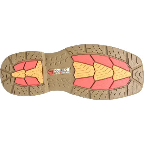 Double H Women's Brave 10" Wide ST Western Work Boot -Brown- DH5425 8 Double H Women's Brave 10" Wide ST Western Work Boot -Brown- DH5425 - Image 6