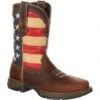 Durango Women's Lady Rebel 10" Steel Toe Patriotic Flag Work Boot -Rocky Store DRD0234