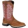 Durango Women's Lady Rebel 10" Sqr Toe Western Boot- Rusty Red- DRD0349 1 Durango Women's Lady Rebel 10" Sqr Toe Western Boot- Rusty Red- DRD0349 -Rocky Store DRD0349