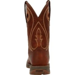 Durango Women's Lady Rebel™ 11" Sqr Toe Pull-On Western Boot - DRD0407 -Rocky Store DRD0407 back