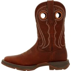 Durango Women's Lady Rebel™ 11" Sqr Toe Pull-On Western Boot - DRD0407 -Rocky Store DRD0407 instep profile