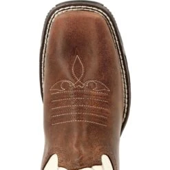 Durango Women's Maverick 10" Steel Toe WP Western Work Boot - DRD0418 -Rocky Store DRD0418 birdseye