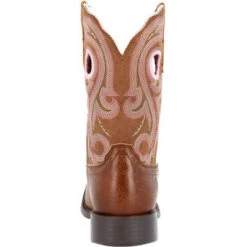 Durango Women's Westward 10" Square Toe Western Work Boot -Brown- DRD0445 -Rocky Store DRD0445 4 LARGE 80e13117 985a 4155 8a1a 36de7ffef622