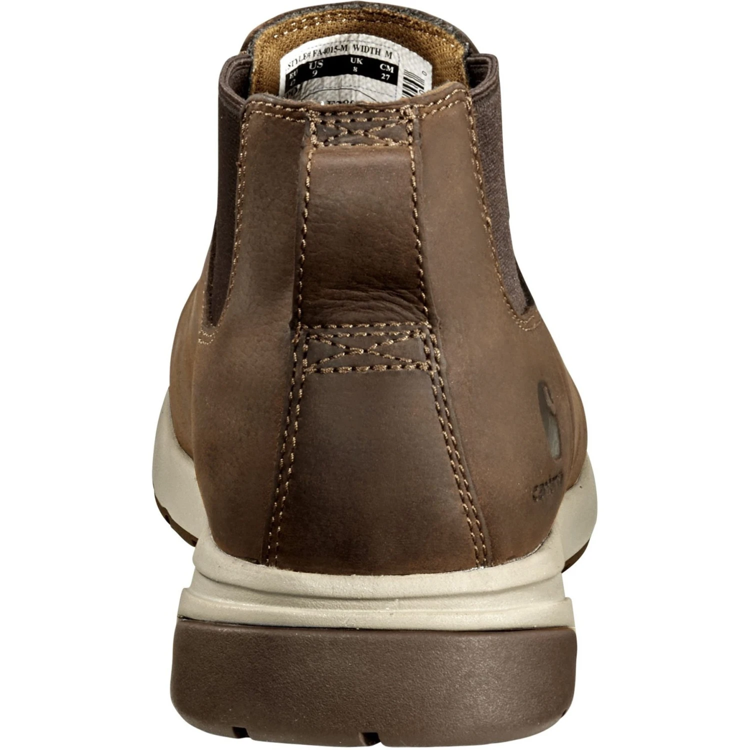 Carhartt Men's Chelsea 4" Non-Safety Toe WP Work Boot - Brown - FA4015-M 5 Carhartt Men's Chelsea 4" Non-Safety Toe WP Work Boot - Brown - FA4015-M - Image 3