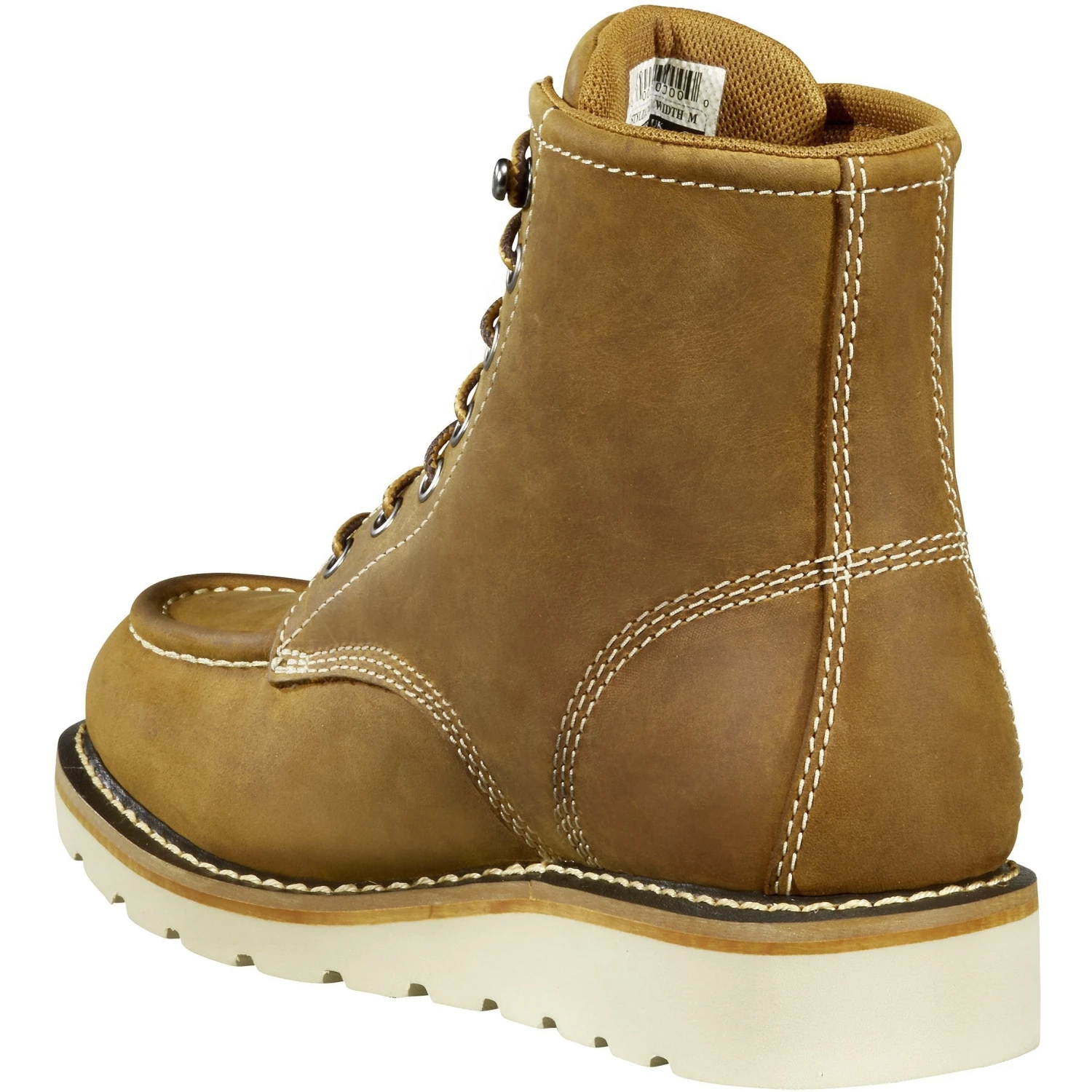 Carhartt Women's 6" Non-Safety Toe WP Wedge Work Boot- Brown- FW6025-W 6 Carhartt Women's 6" Non-Safety Toe WP Wedge Work Boot- Brown- FW6025-W - Image 4