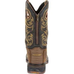Georgia Men's Carbo-Tec LT 11" Pull-On WP Western Boot -Brown- GB00266 11 Georgia Men's Carbo-Tec LT 11" Pull-On WP Western Boot -Brown- GB00266 -Rocky Store GB00266 5