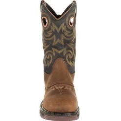 Georgia Men's Carbo-Tec LT 11" Stl Toe WP Western Boot -Brown- GB00267 -Rocky Store GB00267 4