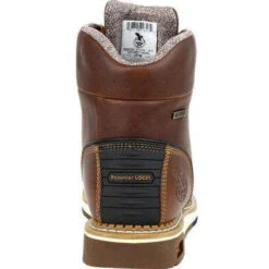 Georgia Men's AMP LT Wedge Soft Toe WP Work Boot - Brown - GB00350 -Rocky Store GB00350 5