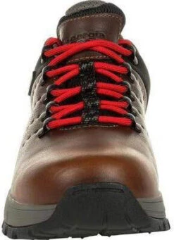 Georgia Men's Eagle Trail Soft Toe WP Oxford Work Shoe - Brown - GB00398 -Rocky Store GB00398 4