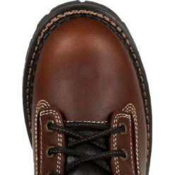 Georgia Women's AMP LT Logger Alloy Toe WP Work Boot - Brown - GB00428 11 Georgia Women's AMP LT Logger Alloy Toe WP Work Boot - Brown - GB00428 -Rocky Store GB00428 7